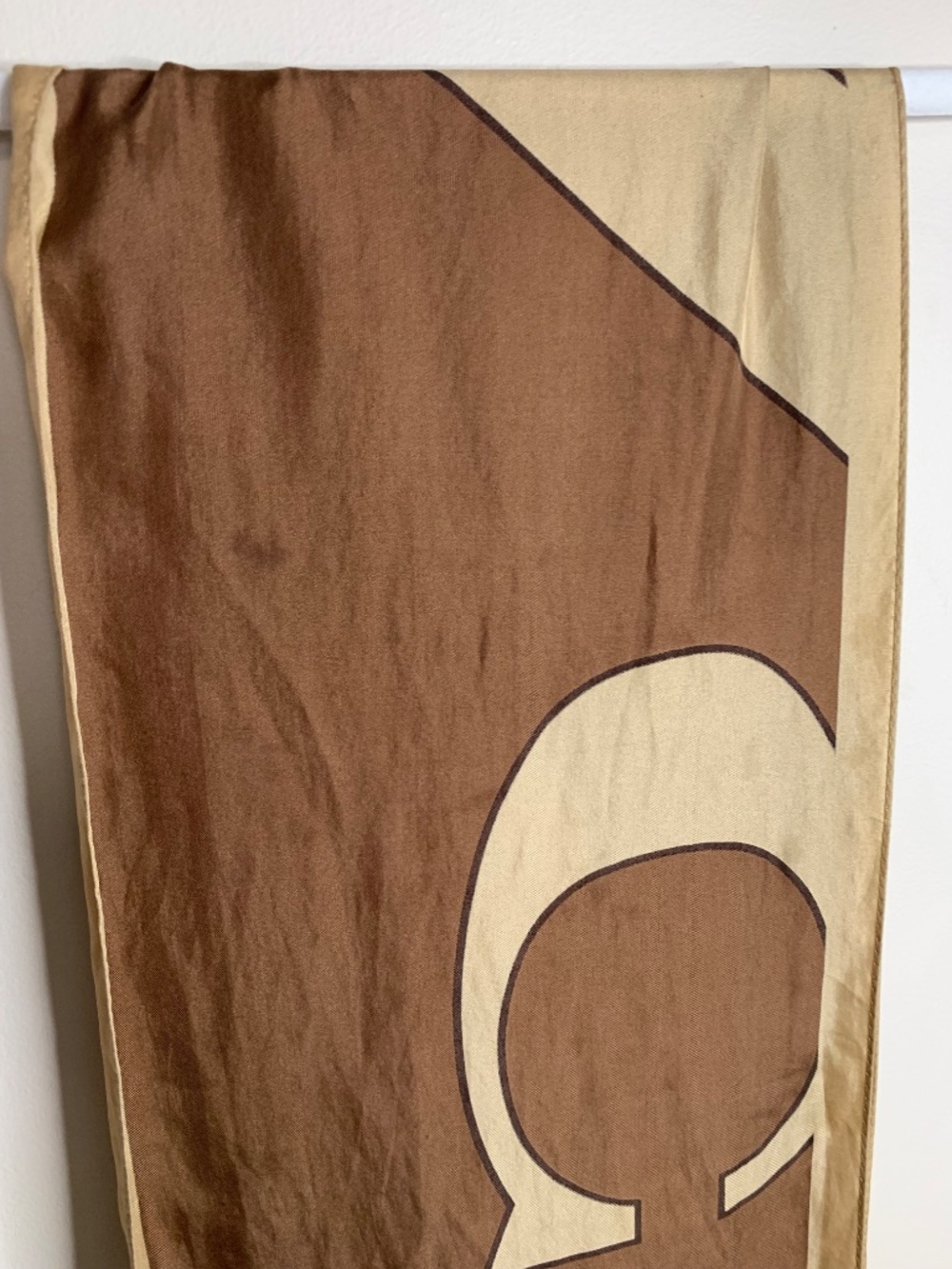 Coach 100% Silk Scarf - Picture 2 of 10